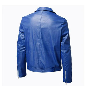 Veste en cuir pour homme, personnalisation de la marque disponible, construction de qualité supérieure, pour les voyages décontractés et les activités de plein air - Product Image 2