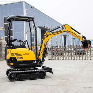 Mini Excavadora en Oferta HW18W, Excavadora Pequeña para Jardín con Certificado CE ISO EPA - Product Image 5