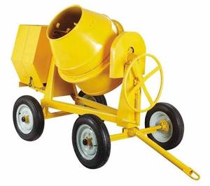 Malaxeur à béton thermique portatif de 350 L, mélangeur de ciment et de mortier pour la construction routière et les projets de bâtiment - Product Image 4