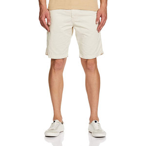 Pantalones Cortos Cargo de Lona 100% Poliéster, Cintura Media, Cierre de Botones, Estilo Bermuda Casual con Bolsillos - Product Image 6