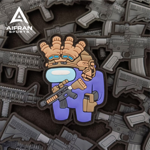 แพทช์ยางพีวีซีแบบกำหนดเองของ Aifran OEM สำหรับหมวก เสื้อแจ็คเก็ต กระเป๋า โลโก้แบบนูน แพทช์พีวีซีเนื้อนุ่ม ยืดหยุ่น ทนทาน ผลิตจากโรงงาน - Product Image 3