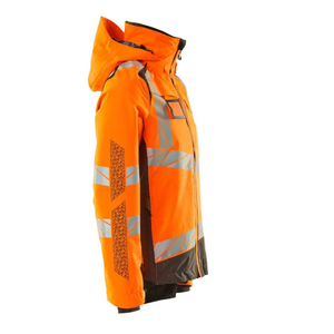 เสื้อแจ็คเก็ตนิรภัยสะท้อนแสงแบบ OEM ระบายอากาศได้ กันน้ำ กันลม สำหรับผู้ใหญ่ พร้อมโลโก้และสีที่กำหนดเองได้ - Product Image 5