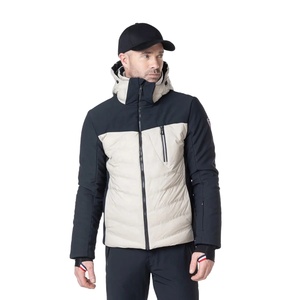Chaquetas de Nieve Impermeables, Cortavientos y Aislantes, Chaqueta de Esquí Desmontable con Diseño Impreso y Cierre de Cremallera para Hombre - Product Image 1