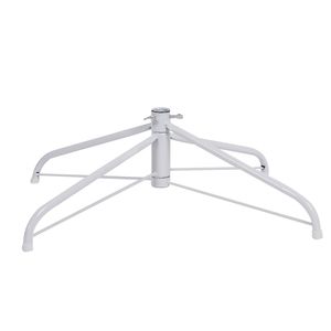Albero di Natale Artificiale Bianco Sottile da 2,3 m con Supporto in Metallo Pieghevole, Include Tutti gli Accessori Necessari - Product Image 5