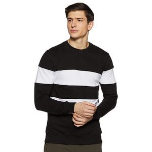Cómoda sudadera de lana de algodón con cuello redondo para hombre, sudadera lisa de invierno - Product Image 1