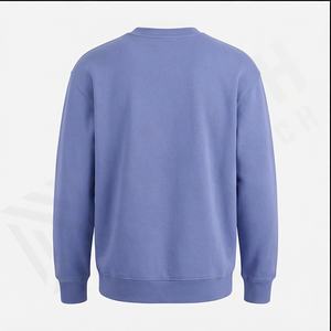 Sudaderas de Forro Polar de Color Sólido para Hombre, Antiarrugas, Hechas en Pakistán, Personalizadas, de Manga Larga, Cuello Redondo, Teñidas Lisas - Product Image 3