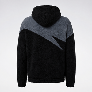 Sweat-shirt à capuche personnalisé en coton molletonné épais pour homme et femme - Product Image 2