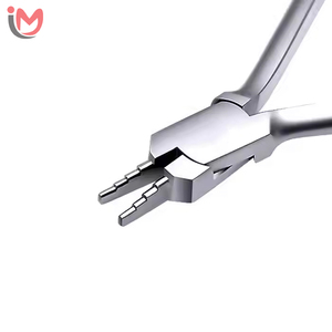 Pince professionnelle pour la formation de boucles Nance, outil de pliage de fil orthodontique en acier inoxydable allemand, vente en gros OEM - Product Image 5