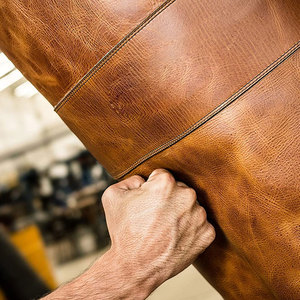 Équipement de boxe professionnel de haute qualité, sac de frappe lourd personnalisé en cuir, résistant et écologique - Product Image 6