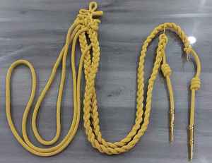 Cordones de Hombro de Alta Calidad con Puntas Metálicas para Uniformes, Accesorios de Uniforme, Trenza Ceremonial - Product Image 6