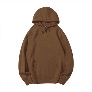 Sweat à capuche classique en molleton de coton premium, uni, personnalisable, streetwear unisexe, vêtement décontracté, directement de l'usine, séchage rapide - Product Image 2