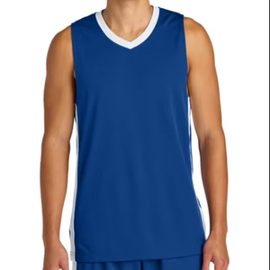 Nouveaux styles de débardeurs d'été, maillots de basket-ball en mesh, séchage rapide, 100% polyester, grandes tailles, impression par sublimation, nom d'équipe personnalisé - Product Image 1