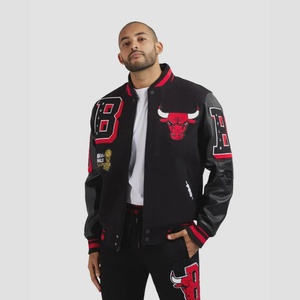 Fabricant de vestes universitaires, veste pull universitaire personnalisée, maillot de football pour hommes, veste de baseball vierge pour hommes en gros - Product Image 2