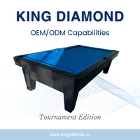Table de billard King Diamond Slate 9 pieds professionnelle 9 boules, prix compétitif, OEM, pour la maison, fournisseur B2B premium, pour tournois