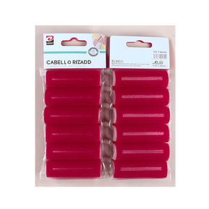 Bigodini in nylon da 2,0 cm, in plastica, colori misti, per lo styling dei capelli - Product Image 2