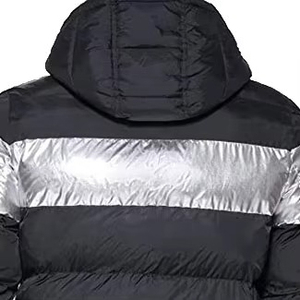 Chaqueta Acolchada Ligera Térmica para Hombre, Resistente al Agua y al Viento, con Cuello Alto y Cierre, para Invierno y Actividades al Aire Libre - Product Image 3