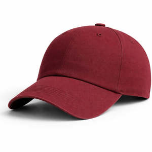 Unisex Navy Blue 6-Panel Baseball Cap Cotton Twill Adjustable Fitted Casual <b>Hat</b> for Adults - Product Image 4