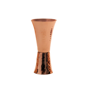 Best Quality Copper Jigger Glass <b>Measuring</b> Cocktail Jigger Custom Food Safe 100%Copper Wine Jigger Wine Glass - Product Image 2