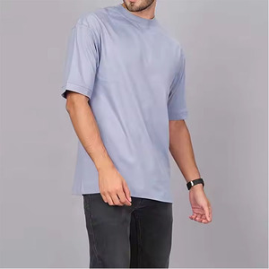 Camiseta de Algodón para Hombre, Unisex, Corte Holgado, Logotipo Personalizado, Impresión de Camisetas de Gran Gramaje, Camiseta para Hombre de Gran Gramaje - Product Image 2