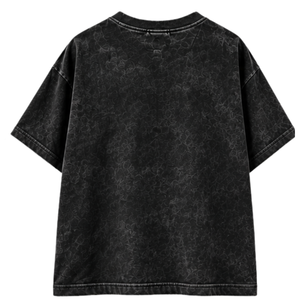 <b>Vintage</b> Wash Oversized <b>Graphic</b> T Shirt For Men Custom Printed Streetwear Cotton Short Sleeve <b>Tee</b> Wholesale Clothing - Product Image 2