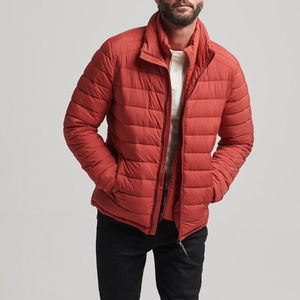 Wholesale nylon shell puffer <b>jacket</b> Custom Logo cotton blend puffer <b>jacket</b> puffer <b>jacket</b> Low MOQ Supplier - Product Image 1
