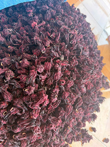 ดอกชบาแห้งทั้งดอก สีธรรมชาติ สำหรับชาและส่วนผสมเครื่องดื่ม ดอกชบาแดงแห้งทั้งดอก - Product Image 2