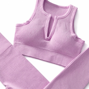 Conjunto de Yoga Personalizado Ecológico, Ligero y Transpirable para Mujer, Ropa Deportiva con Logotipo Personalizado, Ropa de Gimnasio, Ropa Deportiva para Entrenamiento - Product Image 6
