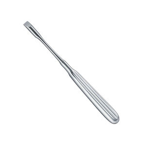 Elevador periostal recto de acero alemán Adson de 17 cm con borde roma para limpieza de prótesis dentales de Grip Surgical - Product Image 6