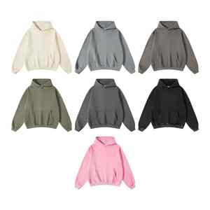 Nouveau Hoodie Homme Personnalisé de Haute Qualité en Polyester/Rayonne Coupe Classique Délavé à l'Acide Motif Imprimé Streetwear Vintage Printemps - Product Image 5