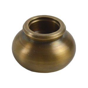 Cuchara Decorativa de Latón Brillante con Diseño de Concha y Acabado Dorado, Ideal para Decoración de Mesa - Product Image 2