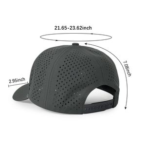 Gorra de Béisbol de Secado Rápido, Ajustable, con Malla, Tipo Trucker, 100% Poliéster, Rayada, Resistente al Agua, para Hombres y Mujeres, Uso en Exteriores - Product Image 5