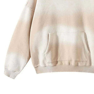 Sweat à capuche pour homme, style délavé à l'acide, en tissu premium délavé, avec poche kangourou, poignets côtelés, confortable, moderne et décontracté - Product Image 5