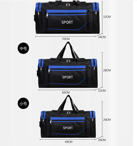 Sac de sport multifonction en cuir PU, personnalisé, imperméable, rose, pour femmes, sac de voyage, sac de sport - Product Image 2