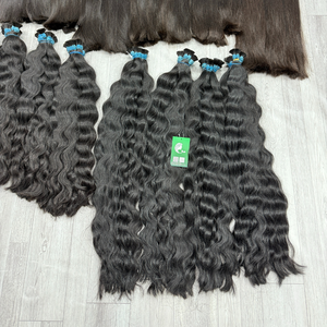 Wholesale 100% Natural Raw Virgin Colors Human Hair High Quality Bulk Human Hair <b>Extensions</b> - Product Image 5