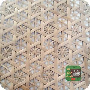 งานฝีมือสานจากไม้ไผ่ธรรมชาติ เป็นมิตรกับสิ่งแวดล้อม เหมาะสำหรับตกแต่งบ้านและงานหุ้มเบาะ - Product Image 4