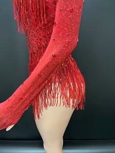 Traje de Danza Personalizado para Adultos Unisex, Ropa de Actuación Elástica para Entrenamiento y Competencia de Danza - Product Image 3