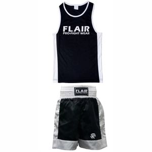 Nuevos Conjuntos de Ropa Deportiva de Kickboxing al Por Mayor, Conjuntos de Entrenamiento de Boxeo con Chaleco y Pantalones Cortos con Estampado Digital, Conjunto de Singlets de Luchador - Product Image 5