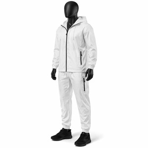 Conjunto Deportivo Cortavientos Ligero para Hombre, Transpirable, de Secado Rápido, Impermeable, Diseño 2 en 1 - Product Image 2