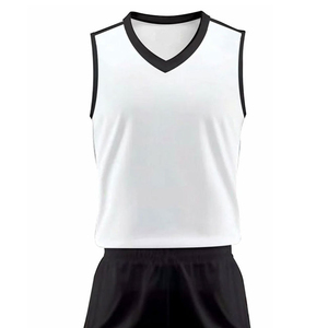 Uniforme de basket-ball respirant de haute qualité fabriqué au Pakistan pour hommes, en polyester, anti-transpiration, séchage rapide, maillot d'entraînement - Product Image 3