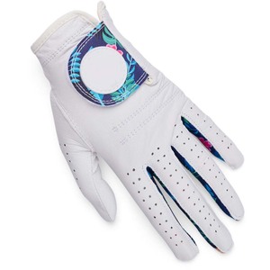 Servicio OEM, Guantes de Golf Deportivos Antideslizantes de Cuero Cabretta Blanco, Tejido Transpirable, Logotipo Personalizado, Material Suave y Duradero de Piel de Oveja - Product Image 1