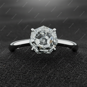 เพชรเจ็ดเหลี่ยมคุณภาพสูงจาก Stonewels เพชรเลี้ยงในห้องปฏิบัติการ DE VVS VS1 0.5 กะรัต 1 กะรัต 2 กะรัต รับรองโดย IGI GIA ผู้จัดจำหน่ายเพชรเม็ดเดี่ยว - Product Image 3
