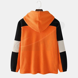 Sudadera con capucha 100% original de lana suave, cómoda, con logotipo personalizado bordado, para hombre, en oferta. - Product Image 2