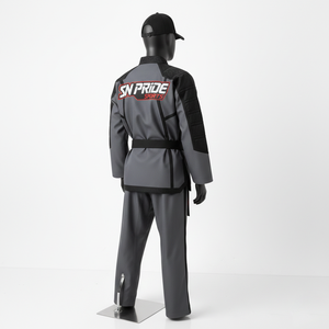 Ventes en gros de kimonos de Jiu-jitsu personnalisés / Combinaisons Bjj Gi, combinaisons de Jiu-jitsu brésiliennes, uniformes de judo gris, uniformes d'arts martiaux, uniformes de taekwondo - Product Image 3