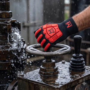 Wholesale Custom Anti-Impact Mechanics Work <b>Gloves</b> Breathable Mesh Back Reinforced Cuff General Purpose Anti-Slip Touchscreen - Product Image 3