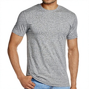 Camiseta OEM personalizada unisex de talla grande transpirable ecológica de poliéster/algodón con estampado de bambú al por mayor - Product Image 1