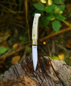 Navaja Plegable Personalizada de Acero con Alto Contenido de Carbono, para Campismo, Colección, Regalos Personales, Personalizable - Product Image 1