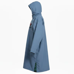 Custom Swim <b>Parka</b> <b>Jacket</b> Men <b>Waterproof</b> Long Hooded Fleece Winter Sports Team Wear OEM Bulk Supplier - Product Image 2