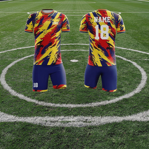 ชุดเสื้อฟุตบอลระบายอากาศได้ดี ผลิตจากโพลีเอสเตอร์ 100% คุณภาพดีที่สุดจาก Birlag Sports - Product Image 2