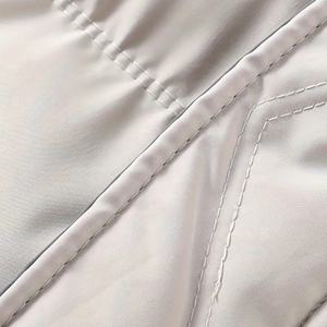 Veste matelassée à capuche personnalisée en gros, polyester, softshell, coupe régulière, streetwear, style décontracté, vestes matelassées pour hommes - Product Image 4