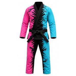 Uniforme de Jiu Jitsu BJJ Personalizado y Disponible para Entrenamiento, Kimono de Artes Marciales para Unisex, Traje de Poliéster/Algodón - Product Image 5